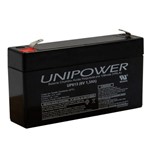 Ficha técnica e caractérísticas do produto Bateria 6V 1,3A UP613 - Unipower - Unipower