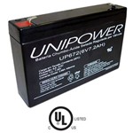 Ficha técnica e caractérísticas do produto Bateria 6v - 7,2ah Up672 - F157 Unipower
