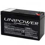 Ficha técnica e caractérísticas do produto Bateria 7Ah para Segurança UP1270SEG - Unipower - 12V