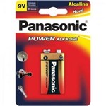 Ficha técnica e caractérísticas do produto Bateria 9V Alcalina 6Lf22Xab/1B24 Panasonic