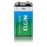 Ficha técnica e caractérísticas do produto Bateria 9v Alcalina Elgin