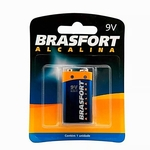 Ficha técnica e caractérísticas do produto Bateria Alcalina 9 v Brasfort