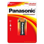 Ficha técnica e caractérísticas do produto Bateria Alcalina 9V 6Lf22Xab/1B24 Panasonic