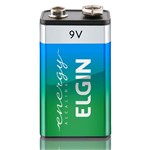 Ficha técnica e caractérísticas do produto Bateria Alcalina 9V 82158 - Elgin