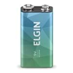 Ficha técnica e caractérísticas do produto Bateria 9V Alcalina Elgin - Blister C/1 Un