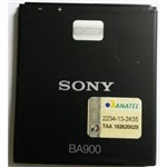 Ficha técnica e caractérísticas do produto Bateria Ba900 Sony Xperia J St26a St26i Tx (Original)