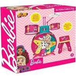 Ficha técnica e caractérísticas do produto Bateria Barbie Infantil com Banquinho 7293-1 Barão - Barao