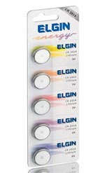 Ficha técnica e caractérísticas do produto Bateria Botão de Litio Cell CR2016 3V Elgin