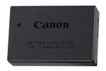 Ficha técnica e caractérísticas do produto Bateria Canon LP-E17 para T6i e T6S