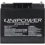 Ficha técnica e caractérísticas do produto Bateria Chumbo-Ácida Selada 12v/18a UP12180 Unipower