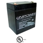 Ficha técnica e caractérísticas do produto Bateria chumbo-acido Unipower UP1245, 12V, 4,5Ah, F187