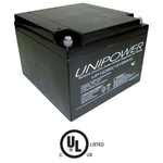 Ficha técnica e caractérísticas do produto Bateria chumbo-acido Unipower UP12260, 12V, 26Ah, M5