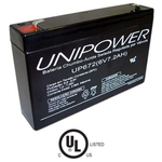 Ficha técnica e caractérísticas do produto Bateria chumbo-acido Unipower UP672 6V, 7,2Ah F187