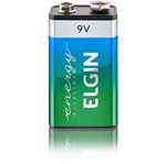 Ficha técnica e caractérísticas do produto Bateria Elgin Alcalina 9V Blister com 1 Bateria