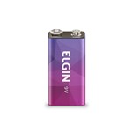 Ficha técnica e caractérísticas do produto Bateria Elgin Recarregavel 9v 250mah 82215