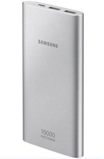 Ficha técnica e caractérísticas do produto Bateria Externa 10.000mAh USB Tipo C Prata - Samsung