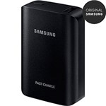 Ficha técnica e caractérísticas do produto Bateria Externa Fast Charge In/Out para Smartphones Samsung 5100mah Preta