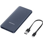 Ficha técnica e caractérísticas do produto Bateria Externa Samsung Eb-p3020 5.000mah Azul Marinho
