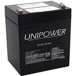 Ficha técnica e caractérísticas do produto Bateria Faston F187 12V 5Ah UP1250 - Unipower - Unipower