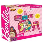 Ficha técnica e caractérísticas do produto Bateria Infantil com Banquinho Barbie Fabulosa FUN F00047 8621-1