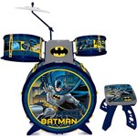 Bateria Infantil Fun com Banquinho - Batman Cavaleiro das Trevas