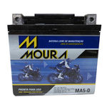 Ficha técnica e caractérísticas do produto Bateria Ma5-d Moura 5ah Honda Biz 125 Flex 2011/2015 