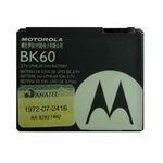 Ficha técnica e caractérísticas do produto Bateria Motorola BK60 Original