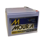 Ficha técnica e caractérísticas do produto Bateria Moura 12MVA-12 Estacionaria Nobreak 12V 12AH