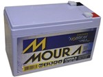 Ficha técnica e caractérísticas do produto Bateria Moura 12MVA-9 Estacionaria Nobreak 12V 9AH - Aldo Solar