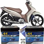 Ficha técnica e caractérísticas do produto Bateria Moura Original Motocicleta Biz 125 Flex 2016 À 2018