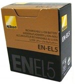 Ficha técnica e caractérísticas do produto Bateria Nikon EN-EL5 Original Nikon Camera Coolpix P500 P510 P520