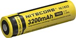 Ficha técnica e caractérísticas do produto Bateria Nitecore 18650 de Lítio com 3200 Mah