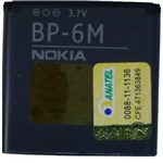 Ficha técnica e caractérísticas do produto Bateria Nokia BP 6M N73 3250 6280 N77 N93 N9300