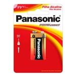 Ficha técnica e caractérísticas do produto Bateria Panasonic Alcalina 9V com 1 Unidade