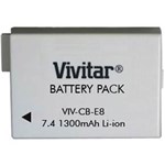 Ficha técnica e caractérísticas do produto Bateria para Câmera Canon Modelo Lp-e8 VIVCBE8 Vivitar