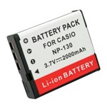 Ficha técnica e caractérísticas do produto Bateria para Câmera Casio Np130 - Digitalbaterias