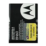 Ficha técnica e caractérísticas do produto Bateria para Celular Motorola BN60