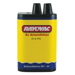 Ficha técnica e caractérísticas do produto Bateria 941 6V High Power Rayovac
