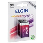 Ficha técnica e caractérísticas do produto Bateria Recarregável Elgin Energy 9V 250mah