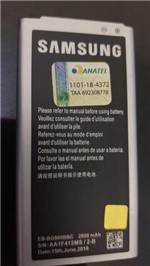 Ficha técnica e caractérísticas do produto Bateria Samsung Eb-bg900bbc