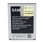 Ficha técnica e caractérísticas do produto Bateria Samsung Galaxy Young 2 - EB-BG130ABE