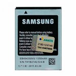 Ficha técnica e caractérísticas do produto Bateria Samsung GT-S6790L Original