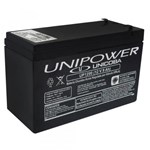 Ficha técnica e caractérísticas do produto Bateria Selada 12 V 9.0 Ah Estacionaria Unipower