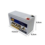 Ficha técnica e caractérísticas do produto Bateria Selada 12V 7Amp 12Mva-7 Moura