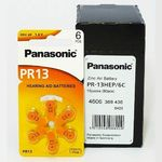 Ficha técnica e caractérísticas do produto Baterias Auditivas Panasonic Pr13 /Pr48 60 Unid.