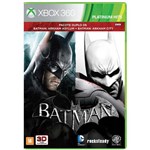 Ficha técnica e caractérísticas do produto Batman Arkham Asylum + Batman Arkham City - Xbox 360 - Rocksteady