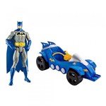 Ficha técnica e caractérísticas do produto Batman-Figura com Batmóvel Mattel Ckk35