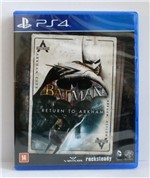 Ficha técnica e caractérísticas do produto Batman Return To Arkham - Warner Bros - Ps4