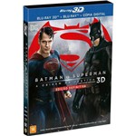 Ficha técnica e caractérísticas do produto Batman Vs Superman - a Origem da Justiça (blu- Ray 3d)
