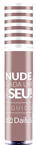 Ficha técnica e caractérísticas do produto Batom Liquido Nude Cada um Tem o Seu 06, Dailus, Crema